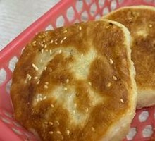 Stuffed flatbread with sausage