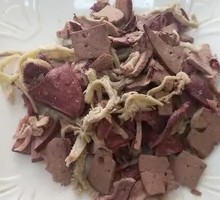 Mixed Lamb Offal Salad