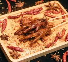 Braised Chicken Feet with Tiger Skin