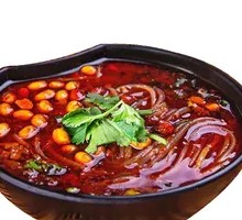 Spicy Sour Noodle Soup with Secret Bone Broth