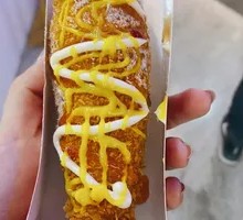 Melted Cheese Hot Dog Stick
