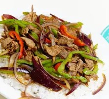 Cumin Beef Rice Bowl