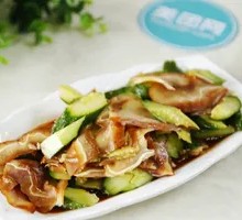 Cold-mixed pig's head meat