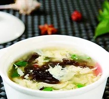 Seaweed and Egg Soup