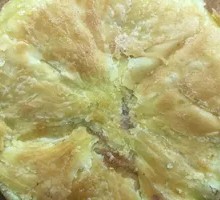 Sugar-glazed flatbread