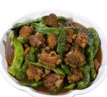 Pork Ribs with Green Beans