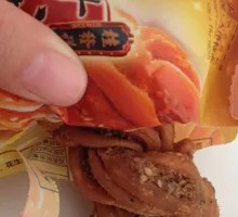 夹馅麻花黑芝麻