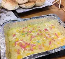 锡纸芝士玉米粒