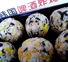 火腿饭团