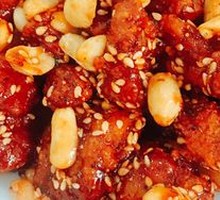 百果牛肉粒