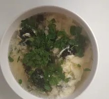 Seaweed and Egg Soup
