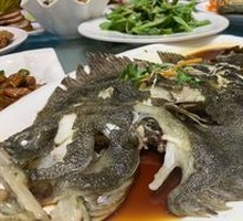 Steamed Butterfly Fish