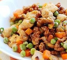 核桃牛肉丁