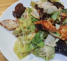木耳白菜爆豆腐