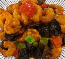 木须虾仁