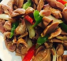 Spicy Stir-Fried Chicken Gizzards