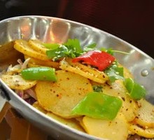 Spicy Potatoes in Dry Pot
