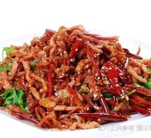 干煸香辣肉丝