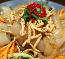 Shredded Chicken Salad Noodles