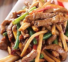 茶树菇牛柳