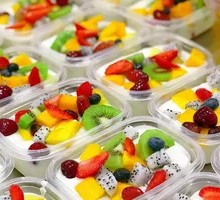 鲜果酸奶水果捞