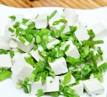 Tofu with Green Onion