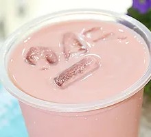 Rose Blueberry Milk Tea