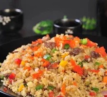 Egg and Beef Fried Rice