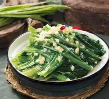 Garlic Stir-Fried Rapeseed Greens