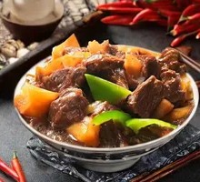 Stewed Beef with Yellow Sauce