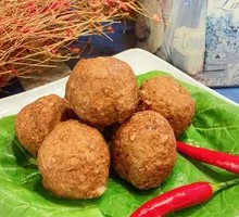 Braised Chicken Meatballs