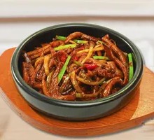 香辣石板鱿鱼