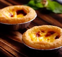 Christmas Black Chocolate Crisp Velvet Egg Tart