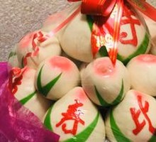 寿星桃面食蒸