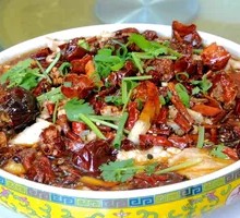 Sichuan Boiled Pork Slices