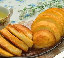 Fried Steamed Bun Slices