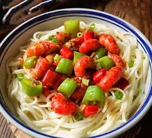 Spicy Crawfish Noodles