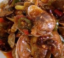 Spicy Stir-Fried Clams