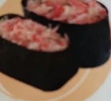 Crab Meat Gunkan Sushi