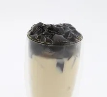 Tapioca Milk Tea with Herbal Jelly