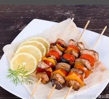 彩椒鸡肉串