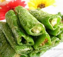 Braised Pepper with Tiger Skin