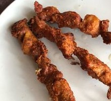 Fried Lamb Skewers