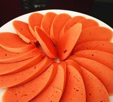 火腿鱼豆腐粥