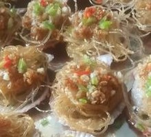 Steamed Scallops with Garlic and Vermicelli