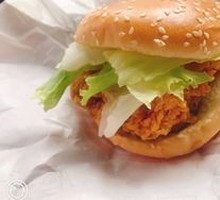 Spicy Chicken Leg Burger