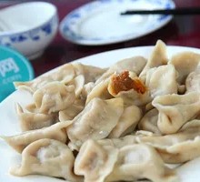 大馅纯羊肉饺