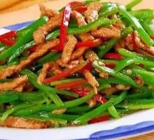 Green Pepper Shredded Pork