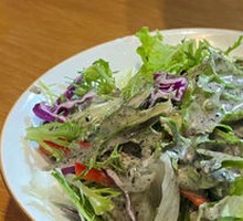 Black Sesame Vegetable Salad