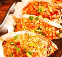 Garlic Steamed Oysters